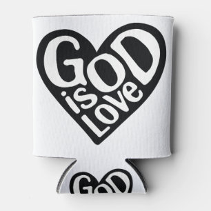 Gott ist Liebe wie Jesus zitiert die Liebe Gottes  Dosenkühler