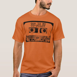 Gott ist mein Co-Pilot-Kassettenband T-Shirt