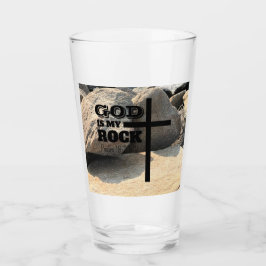 Gott ist mein Fels Bibelvers schwarzes Kreuz chris Glas