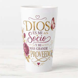 Gott ist mein Partner und mein größter Versorger Milchtasse