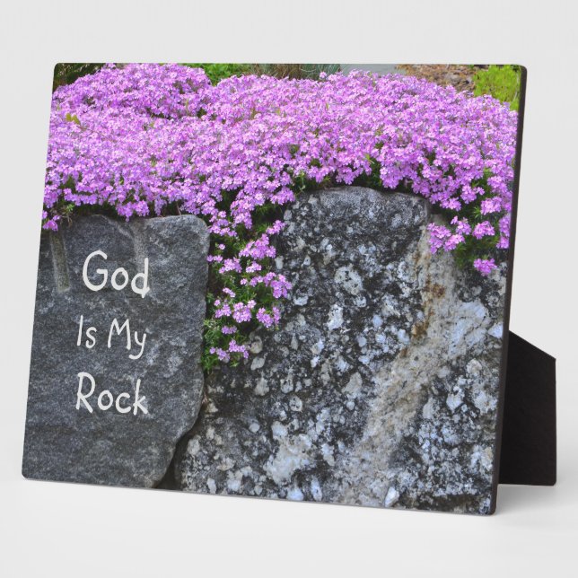 Gott ist mein Rock Fotoplatte (Seite)