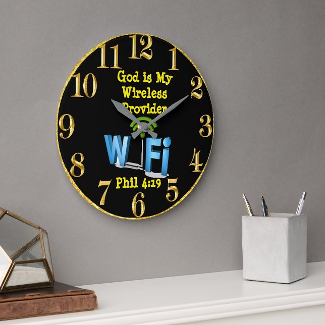 Gott ist meine runde Uhr drahtlosen (Von Creator hochgeladen)