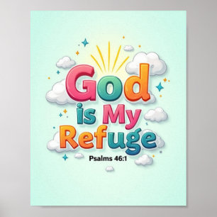 Gott ist meine Zuflucht Poster