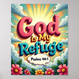 Gott ist meine Zuflucht Poster