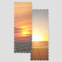 Gott ist mit dir, christlicher Sonnenuntergang