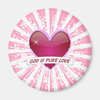 Gott ist reine Liebe Magnet