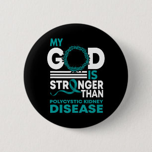 Gott ist stärker als die polyzystische Nierenerkra Button