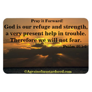 Gott ist unser Bibelangebot Magnet