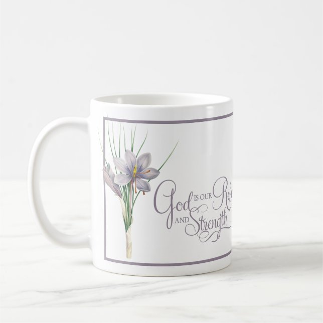 Gott ist unsere Zuflucht und Stärke Kaffeetasse (Links)