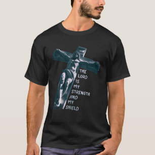 Gott Jesus Katholisch Christlich Liebe Retro Zitat T-Shirt