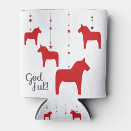 Gott jul! Dala Horse Can Cooler Dosenkühler