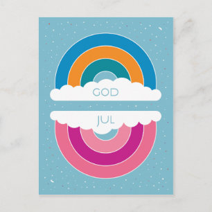 Gott Jul Postkarte