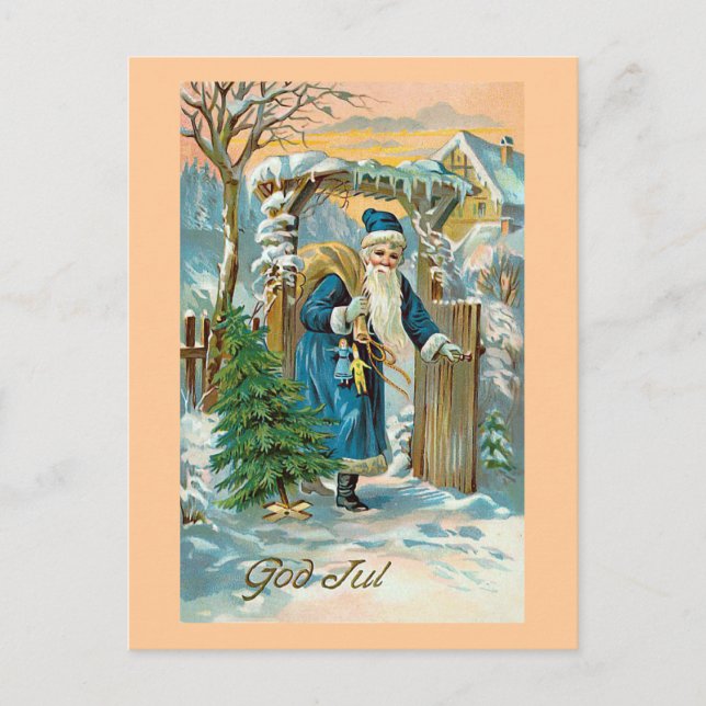 "Gott Jul" Postkarte (Vorderseite)
