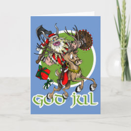 Gott-Jul-Weihnachten Feiertagskarte
