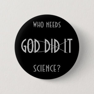 GOTT knöpfte ES (Entwurf 2) Button