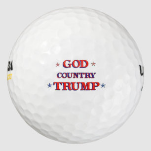 GOTT LAND TRUMP GOLFBALL