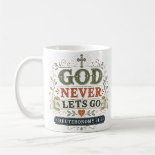 Gott Lässt Nie Los Spirituelle Morgenandacht Kaffeetasse