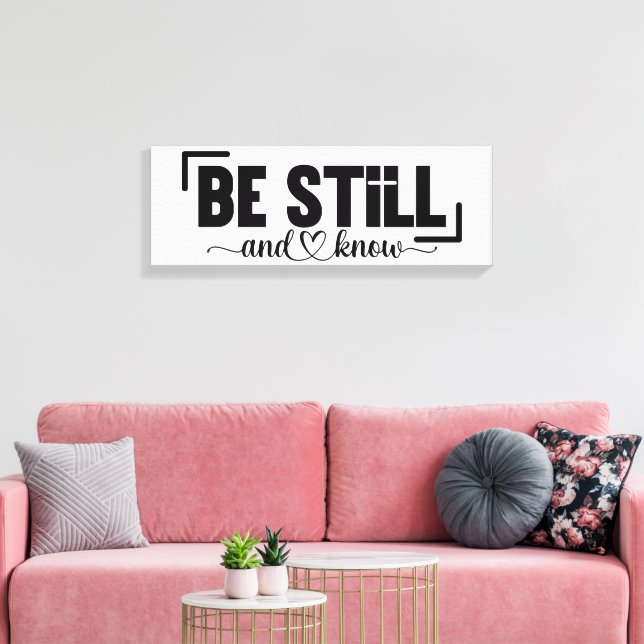 Gott Leinwanddruck (Insitu (Wohnzimmer))