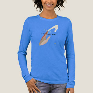 Gott Liebe Sie, Energie und Multi-Rasse-Hands-Shir Tri-Blend Shirt