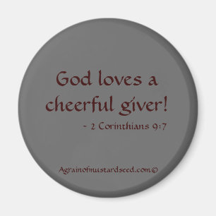 Gott-Lieben ein netter Geber Magnet