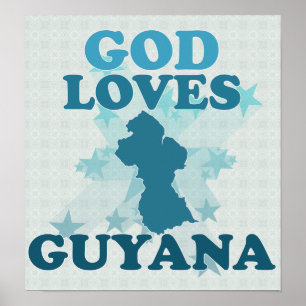 Gott Lieben Guyana Poster