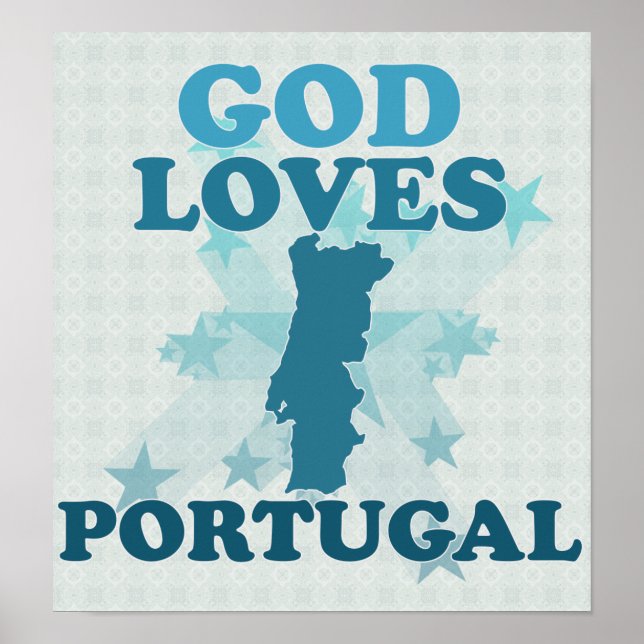 Gott Lieben Portugal Poster (Vorne)