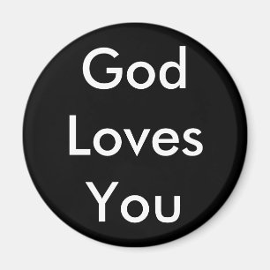 Gott-Lieben Sie Magnet