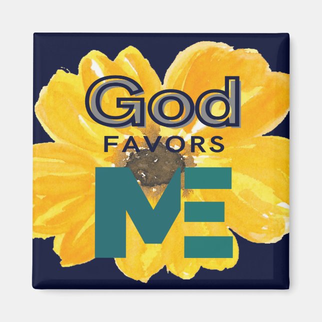 Gott liebt mich magnet (Vorne)