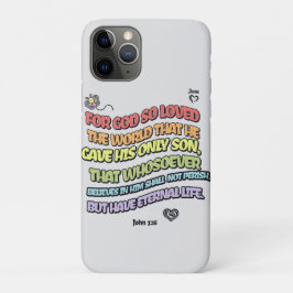 Gott liebte die Welt Case-Mate iPhone Hülle