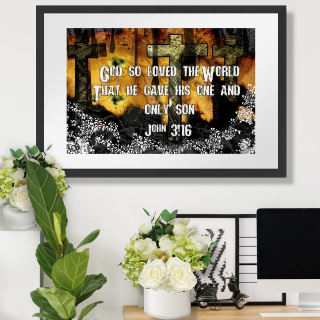 Gott liebte so die Welt Poster (Von Creator hochgeladen)