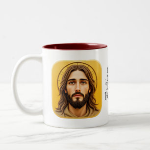 Gott macht Dinge möglich Zweifarbige Tasse
