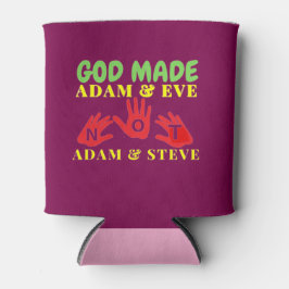 Gott machte Adam und Eve nicht Adam und Steve Dosenkühler