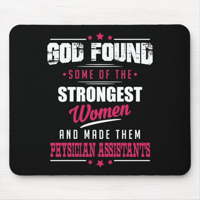 Gott machte Arzt-Assistenten unglaublich witzig Mousepad (Vorne)