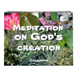 Gott-Meditationskalender Gartenbilder Kalender