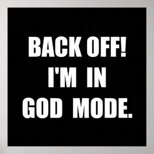 Gott-Modus Poster