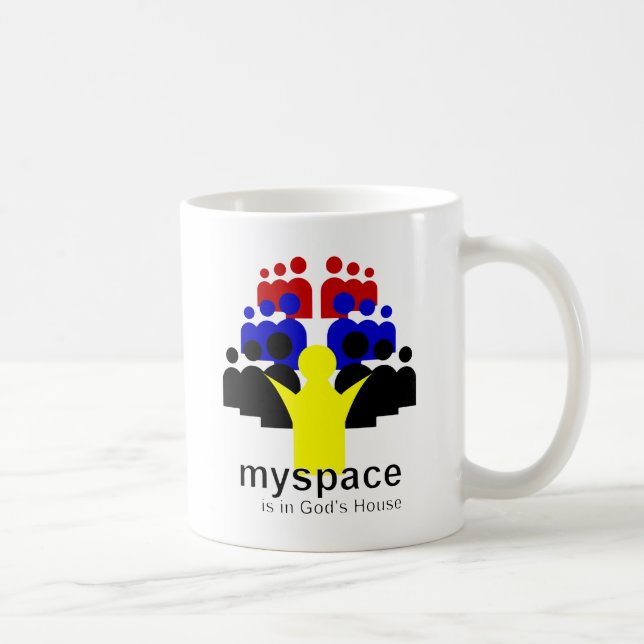 Gott MySpace Kaffeetasse (Rechts)