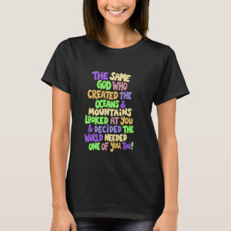 Gott Religion Jesus Christus Christlich Bibel Kirc T-Shirt