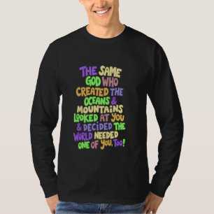 Gott Religion Jesus Christus Christlich Bibel Kirc T-Shirt