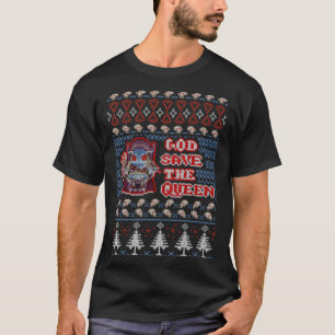 Gott Rettete Die Königin Sylvanas WoW Weihnachten  T-Shirt