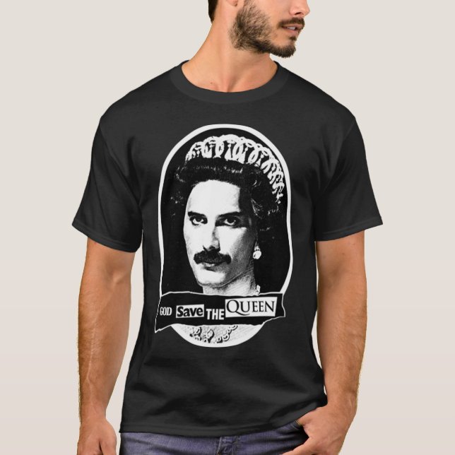Gott Rettete die Königin wesentlich  T-Shirt (Vorderseite)