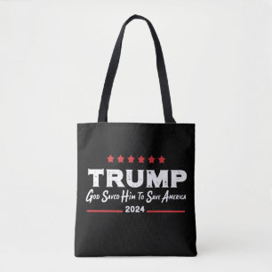 Gott rettete ihn, um Amerika zu retten Trump 47 Tasche