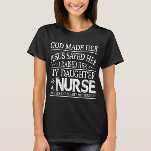 Gott Rettete ihr Jesus, dass ich meine Tochter auf T-Shirt