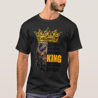 Gott sagt einzigartige Special Strong African USA T-Shirt