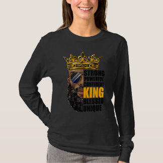 Gott sagt einzigartige Special Strong African USA T-Shirt