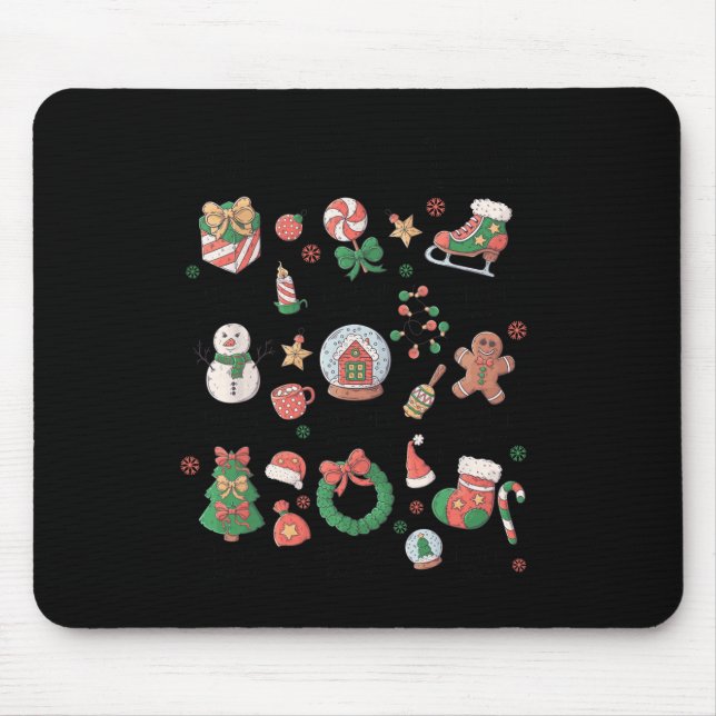 Gott sagt, ich bin Niedlich Weihnachten Weihnachte Mousepad (Vorne)