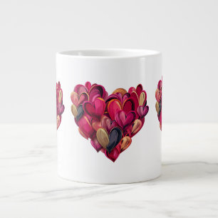 Gott sagt, ich bin Spitze-Schleife Christliches Mä Jumbo-Tasse