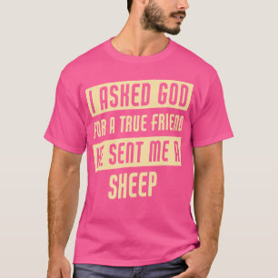 Gott schickte mir ein schlaffes Schaf T-Shirt