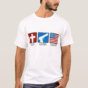 Gott schießt Ruhm T-Shirt