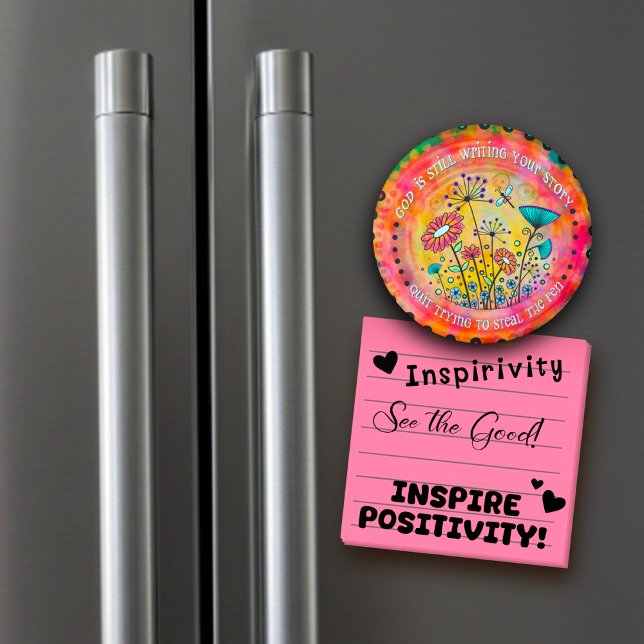 Gott schreibt noch immer deine Geschichte Magnet (Von Creator hochgeladen)