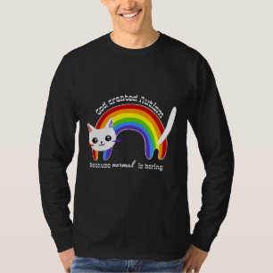 Gott schuf Autismus, weil Normalität den Autismus  T-Shirt
